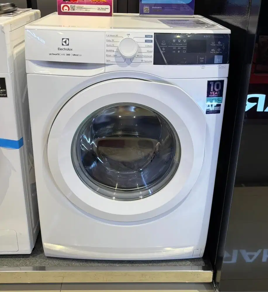 mesin cuci electrolux front load 8KG