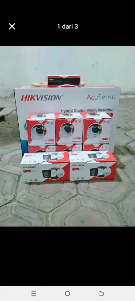 Pemasangan Kamera cctv lengkap komplit kalong