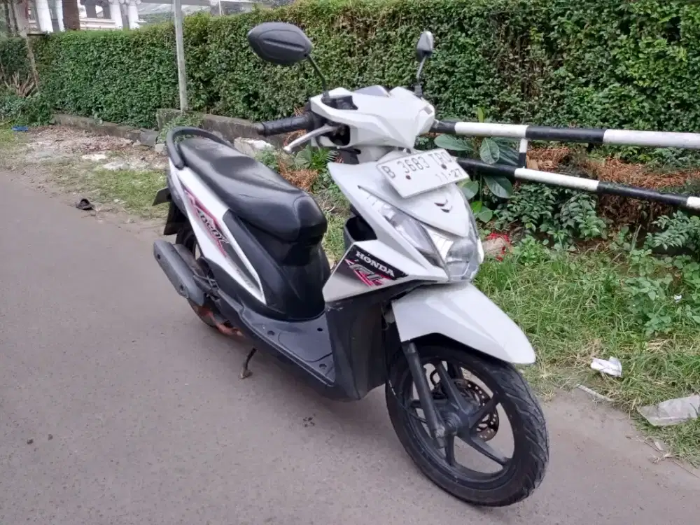 Honda beat fi tahun 2012 surat lengkap pajak hidup plat Jaksel