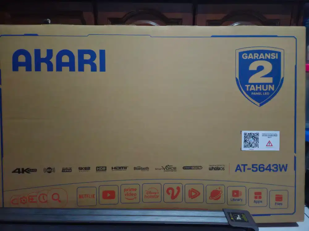 Smart AI TV 43 inch AKARI AT-5643W