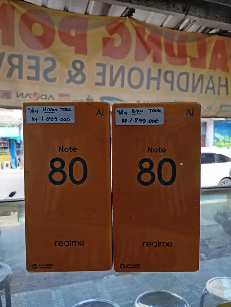 REALME NOTE 80 RAM TOTAL 8GB / 64GB