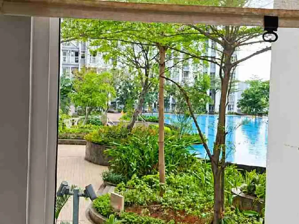 Anti macet dan bisa healing everytime di Apartemen Springlake Summarecon view pool