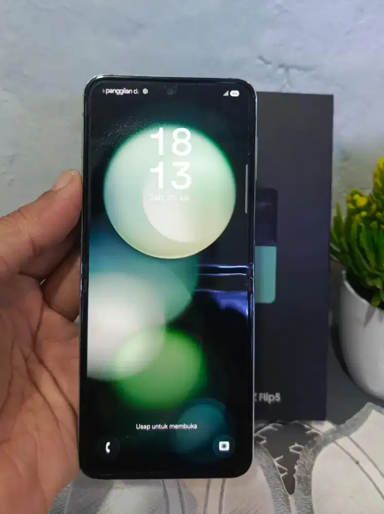 SAMSUNG Z FLIP 5 5G RAM 8/256GB ORIGINAL SEIN MULUS NORMAL FULLSHET