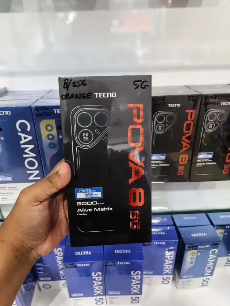 NEW POVA 8 5G RAM 8/256GB