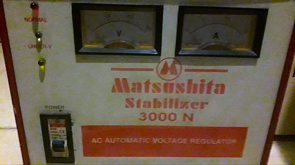 PAKET Stabilizer MATSUSHITA, & Mesin Kasir Casio 130CR