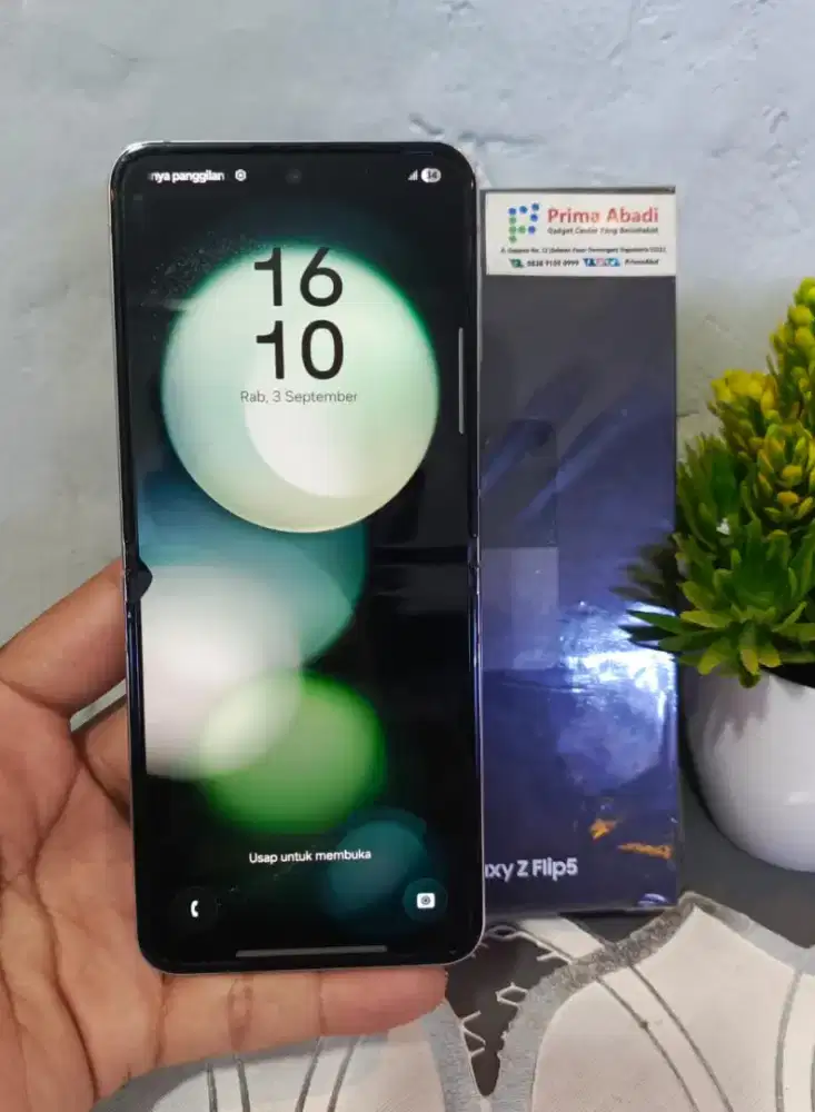 SAMSUNG Z FLIP 5 5G RAM 8/256GB ORIGINAL SEIN MULUS NORMAL FULLSHET