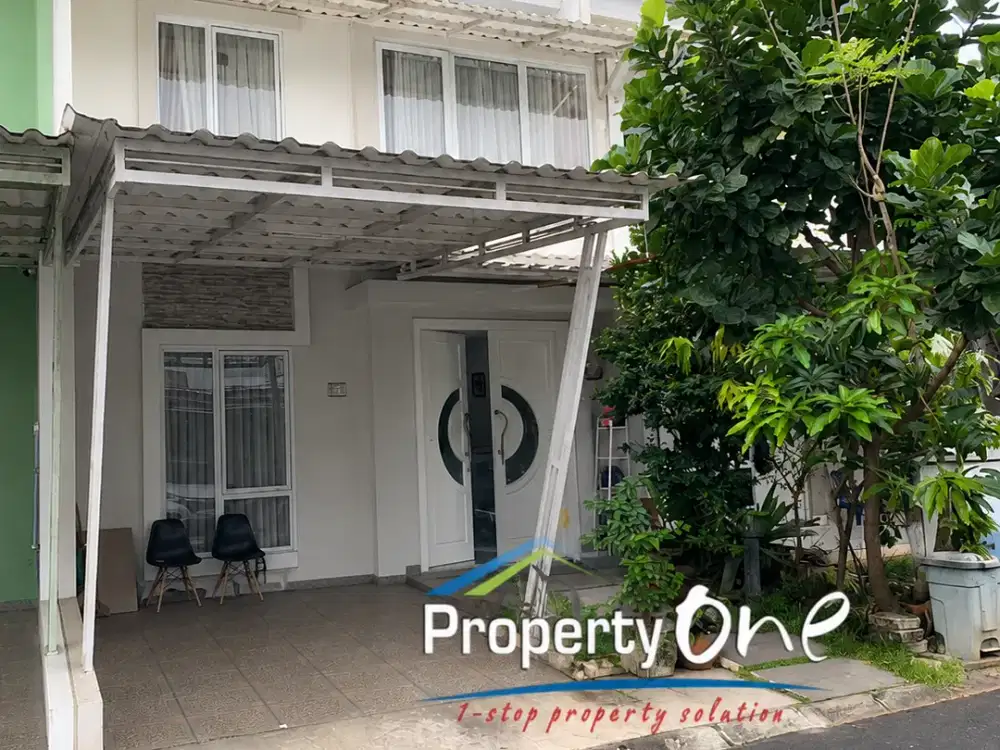 Jual Rumah Sudah Full Furnish & Full Renovasi 2,5 Lantai Siap Huni di Paradise Resort City Dekat BSD, Tol Serpong, KRL Jurangmangu Dan Akses Bintaro