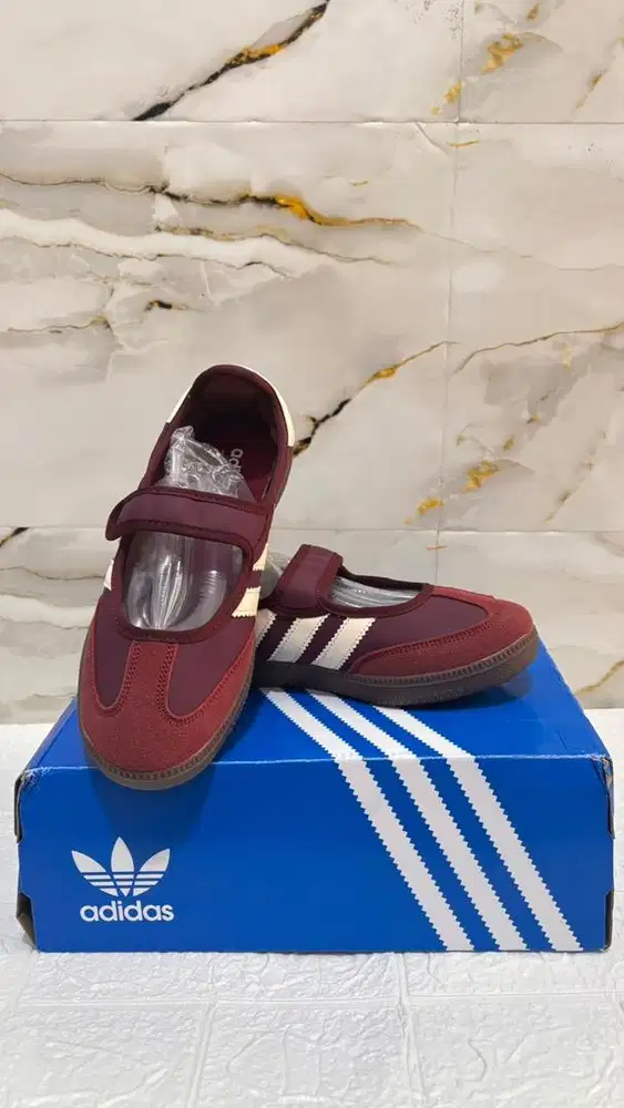 Adidas samba jane burgundy size 39 insole 24,5 cm