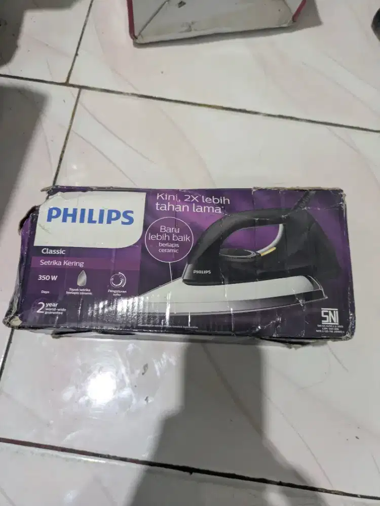 Setrika Philips classic 350 w
