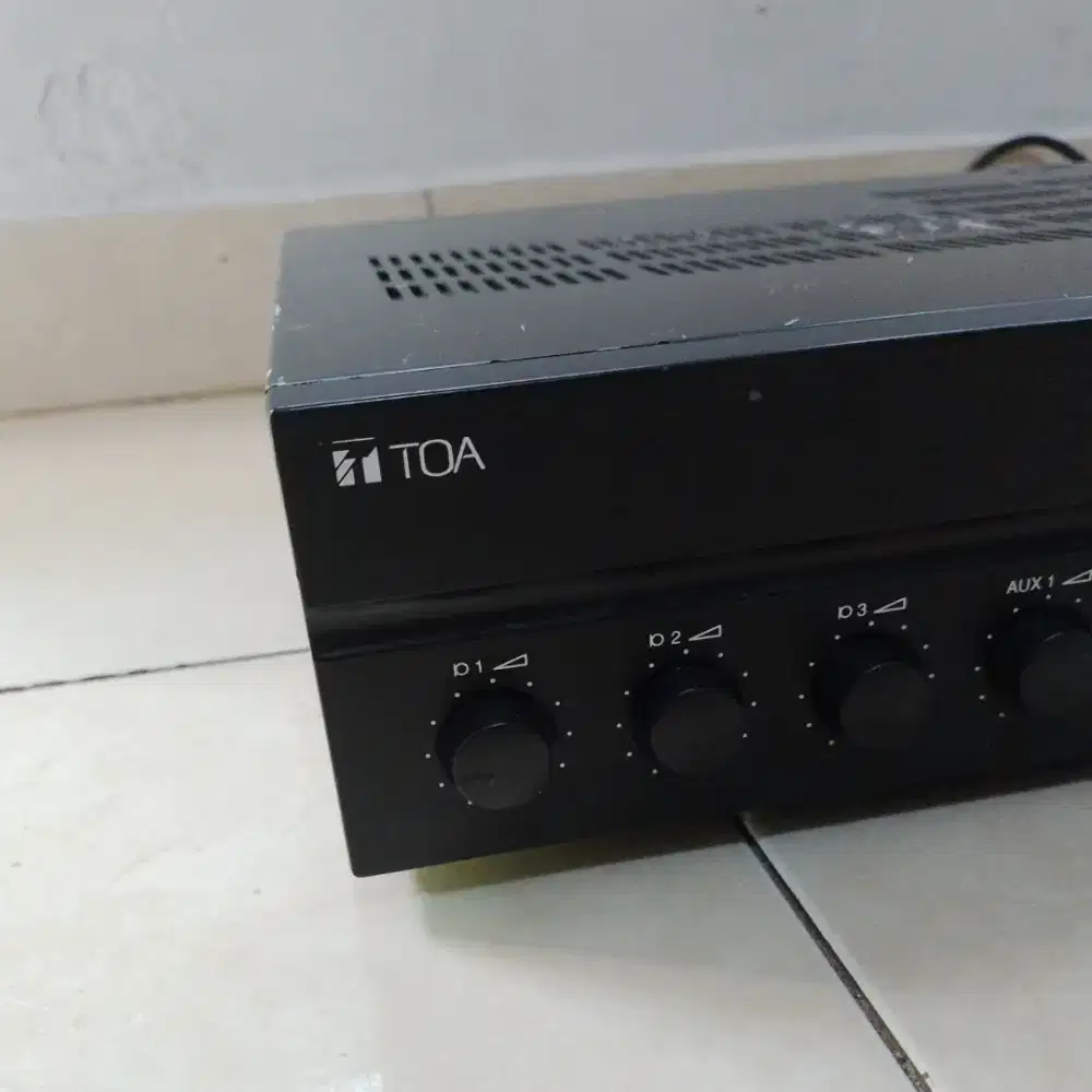 TOA TYPE AP AMPLIFIER ZA-2120