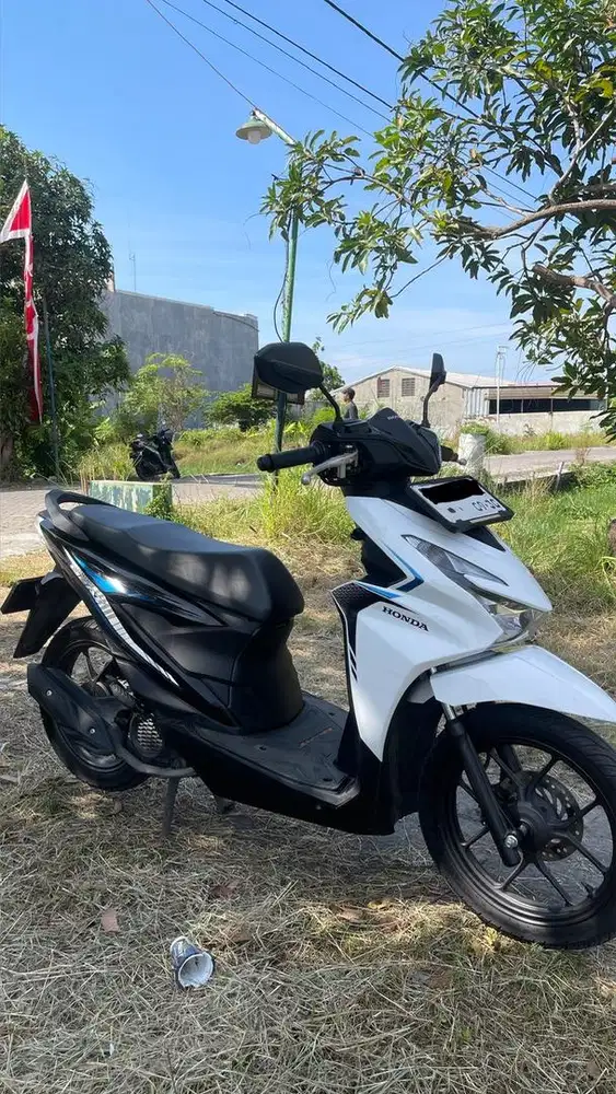 Honda Beat cbs 110 2025 White Black