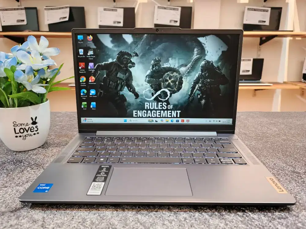 Jual Laptop Bekas Siap Pakai! Lenovo Ideapad Slim 3 14IAH8 RAM 16 GB