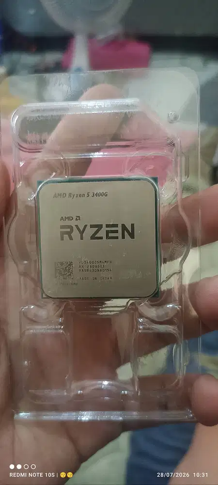 AMD Ryzen 5 3400G & PSU Lux AeroCool 550W 80+