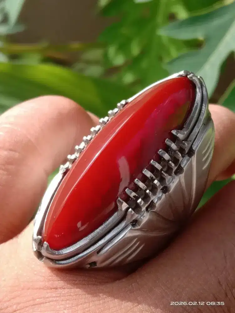 Batu Akik Pandan Merah Jamblang Mpo Irine