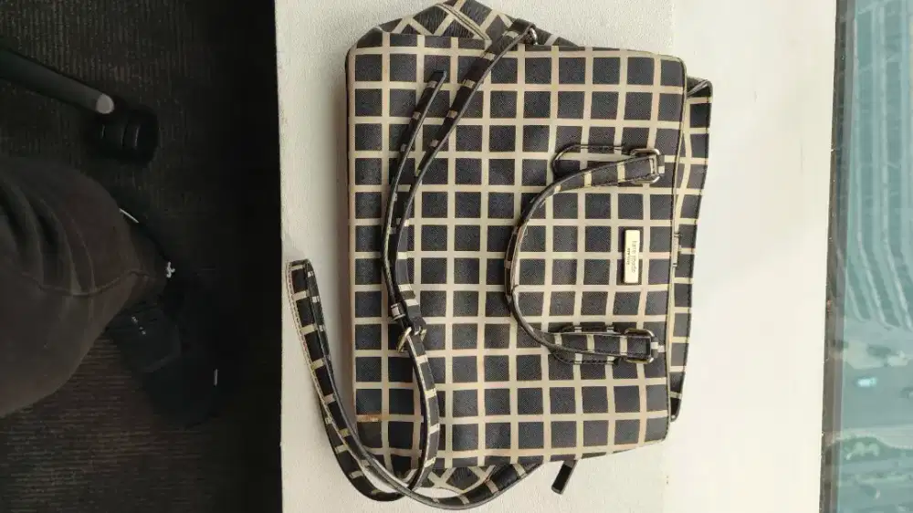 Kate Spade New York Small Dally Laurel Checker shoulder bag