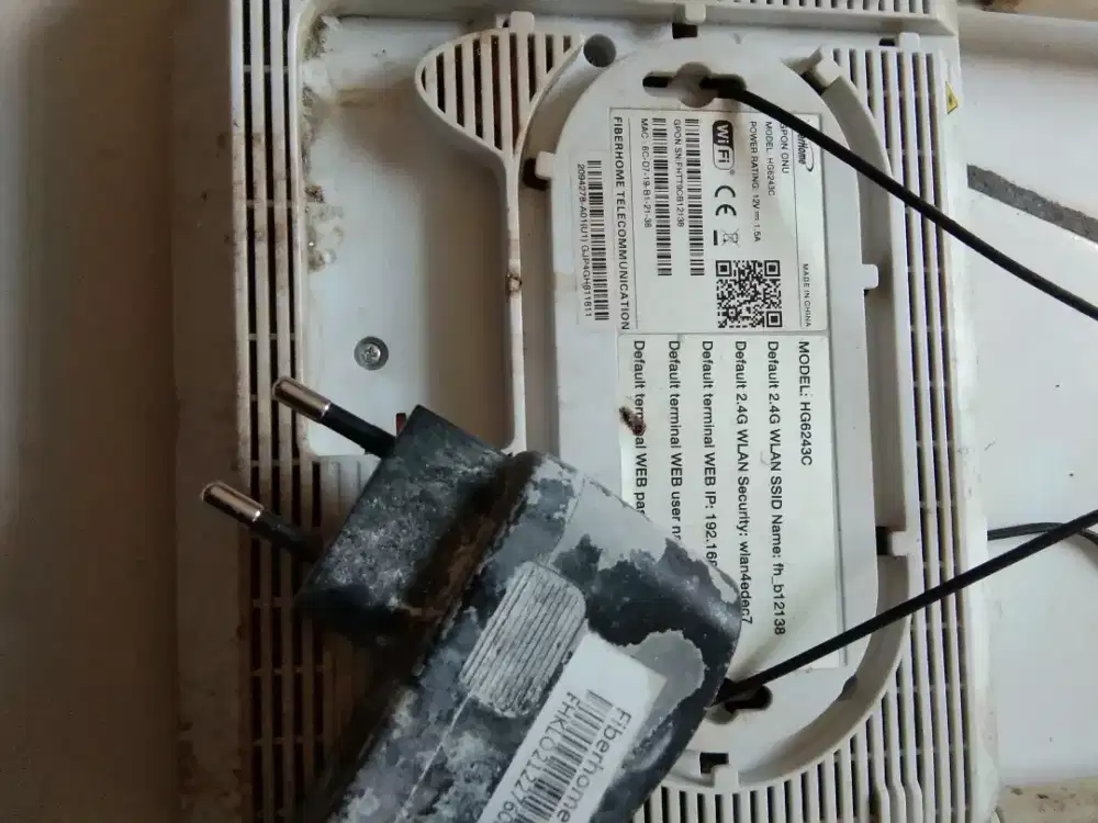 Modem bekas pakai msh normal