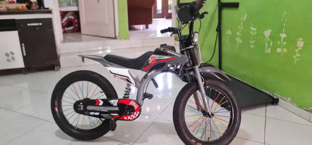 DIJUAL SEPEDA ANAK BNB MODEL MOTOR TRAIL