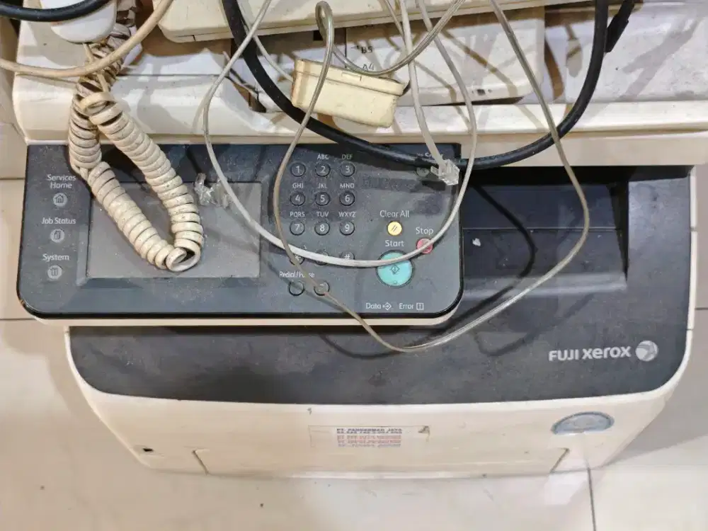 Printer nego cek unit langsung