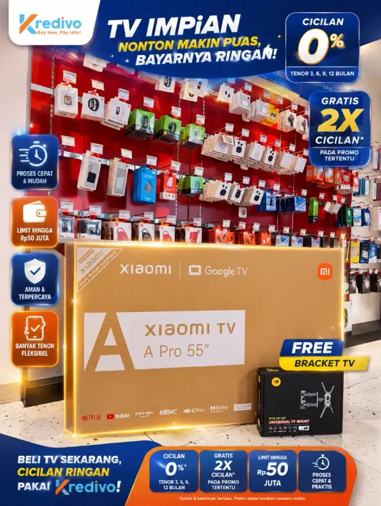 TV XIAOMI A Pro 55 Inc