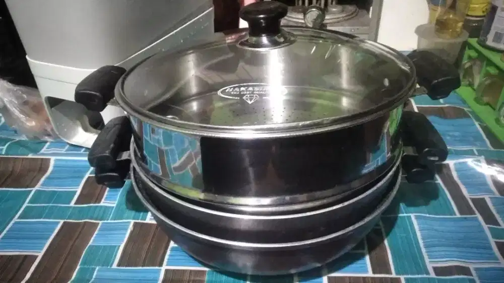 Kukusan, panggang. 3in1.merek akasima
