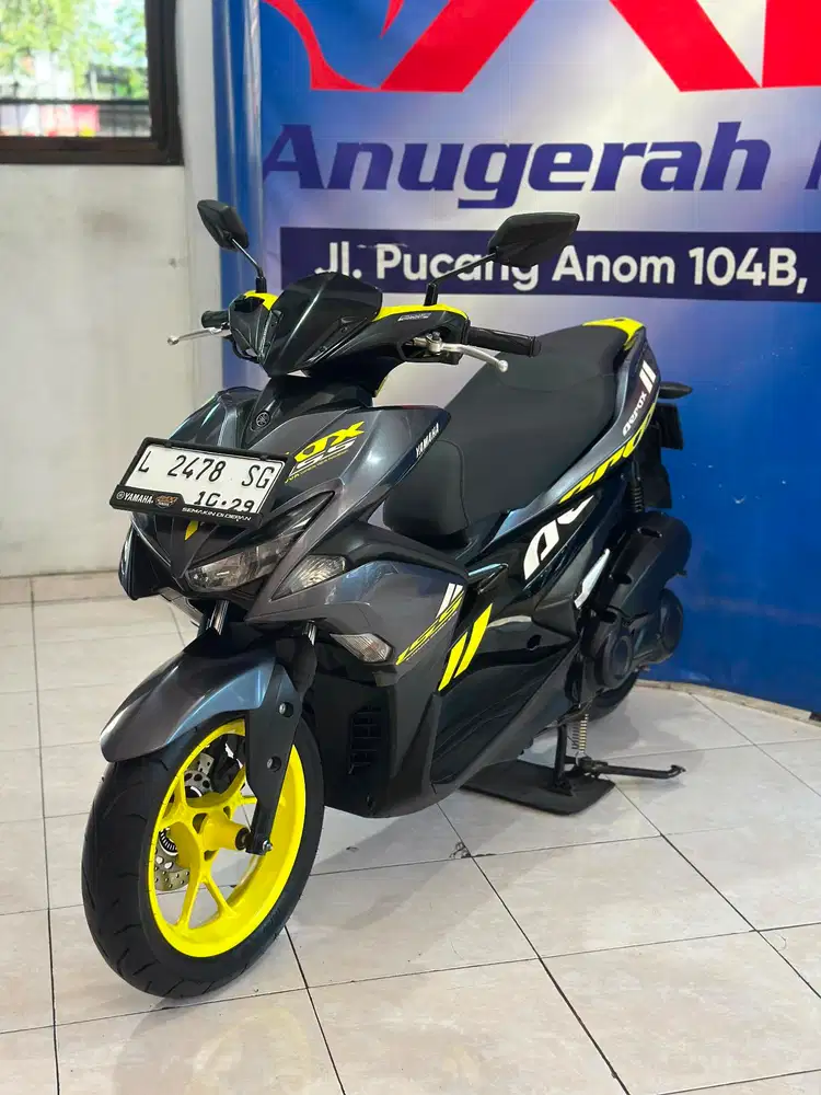 Yamaha Aerox Standar 155cc Th' 2019 Km 7Rb Anugerah Motor Pucang