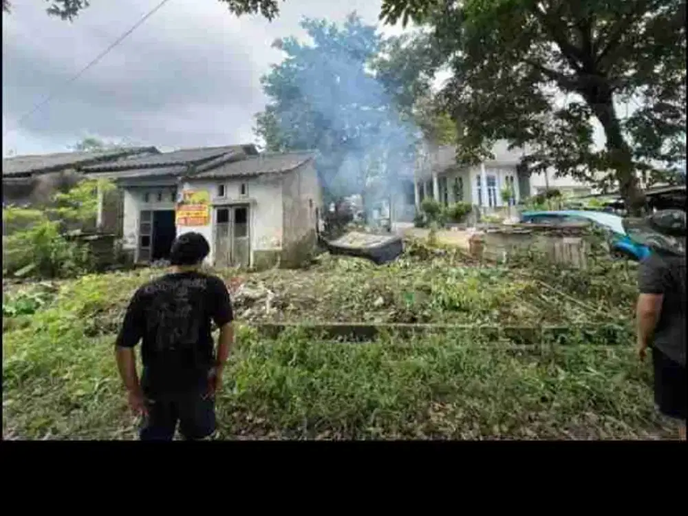 jual tanah murah bonus rumah lama