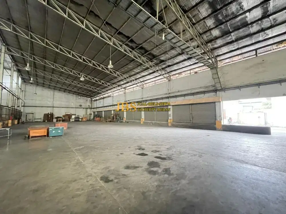 Dijual Gudang 3 Tingkat di KIM 2 Jalan Pulau Solor - Medan