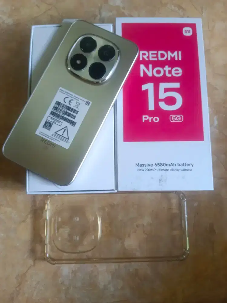 Jual Redmi Note 15 Pro 5g ram8/256 mulus segel lengkap ori
Bisa tt hp