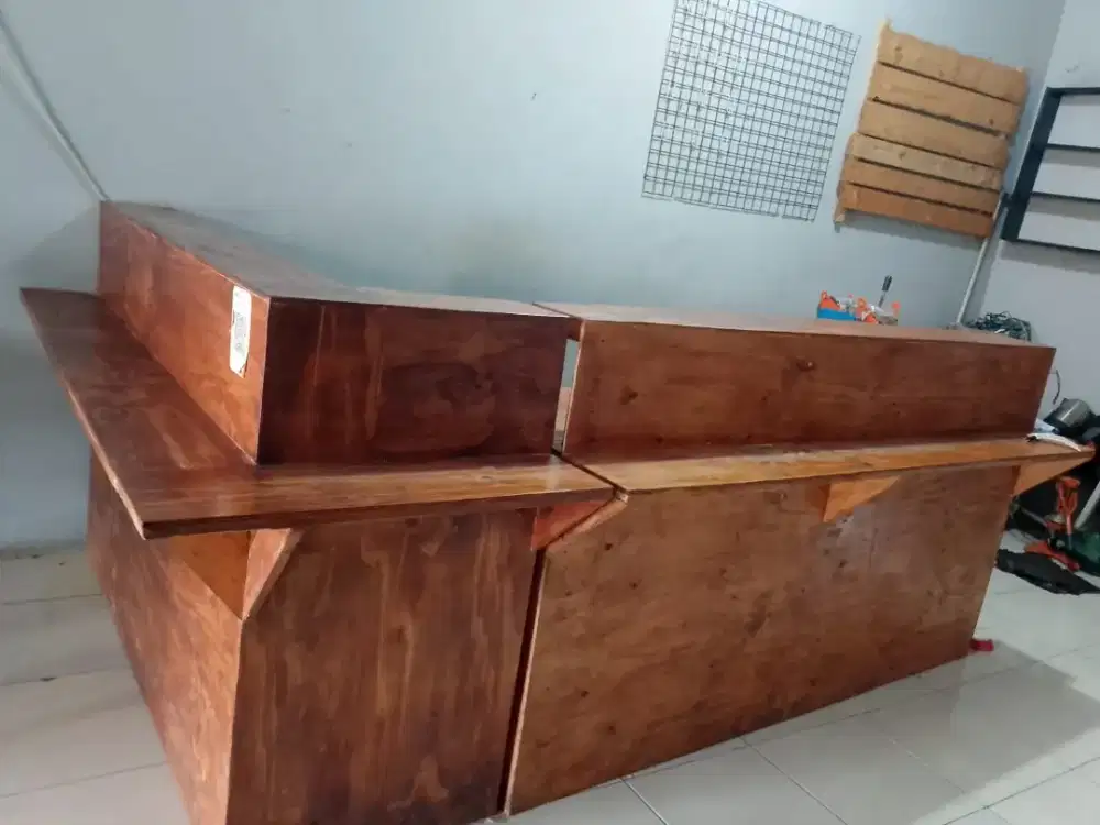 JUAL CEPAT MEJA BAR, MEJA WARKOP & Bangku Kayu