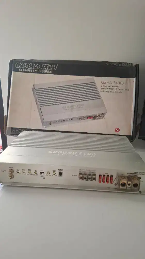 Paket Power 2 & 4 Channel Ground ZHidrogen GZHA 2400XII & 4200XII