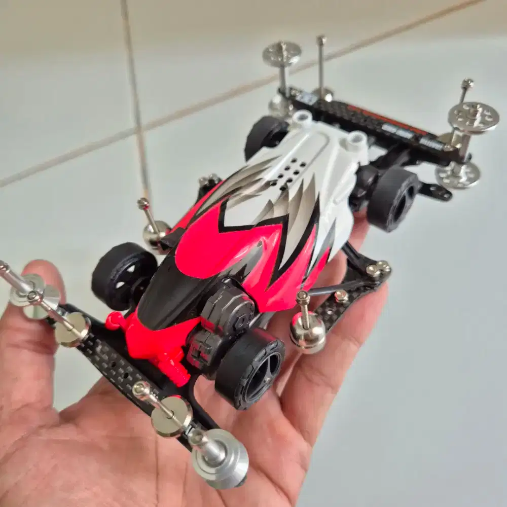 Tamiya Demper Style Pink Putih