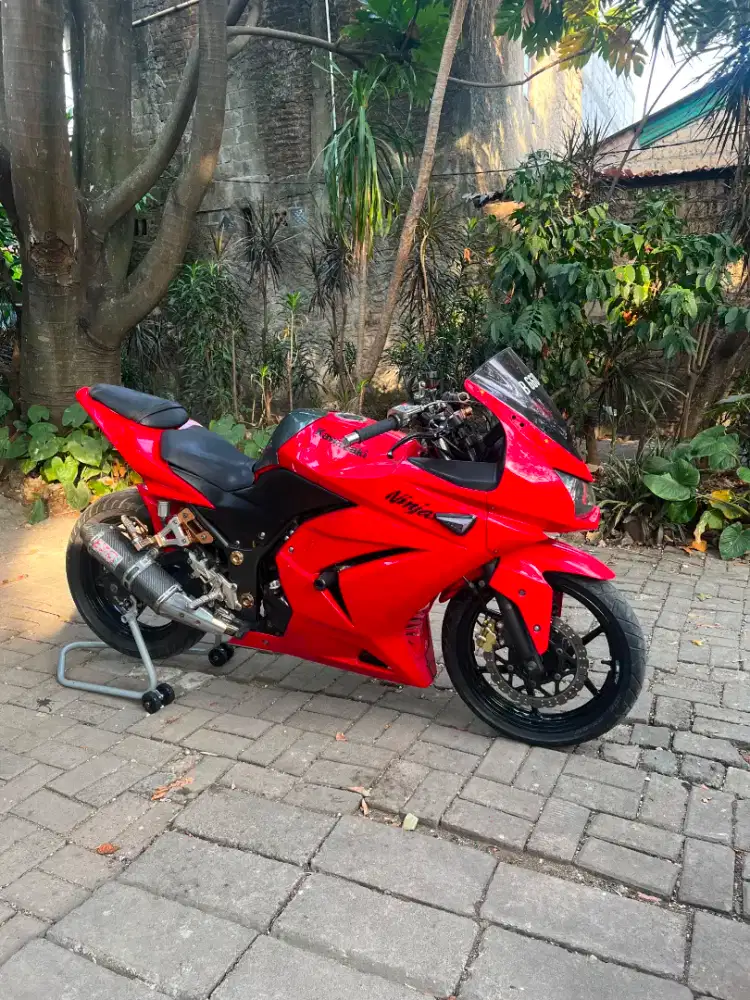 Ninja 250 karbu siap pakai