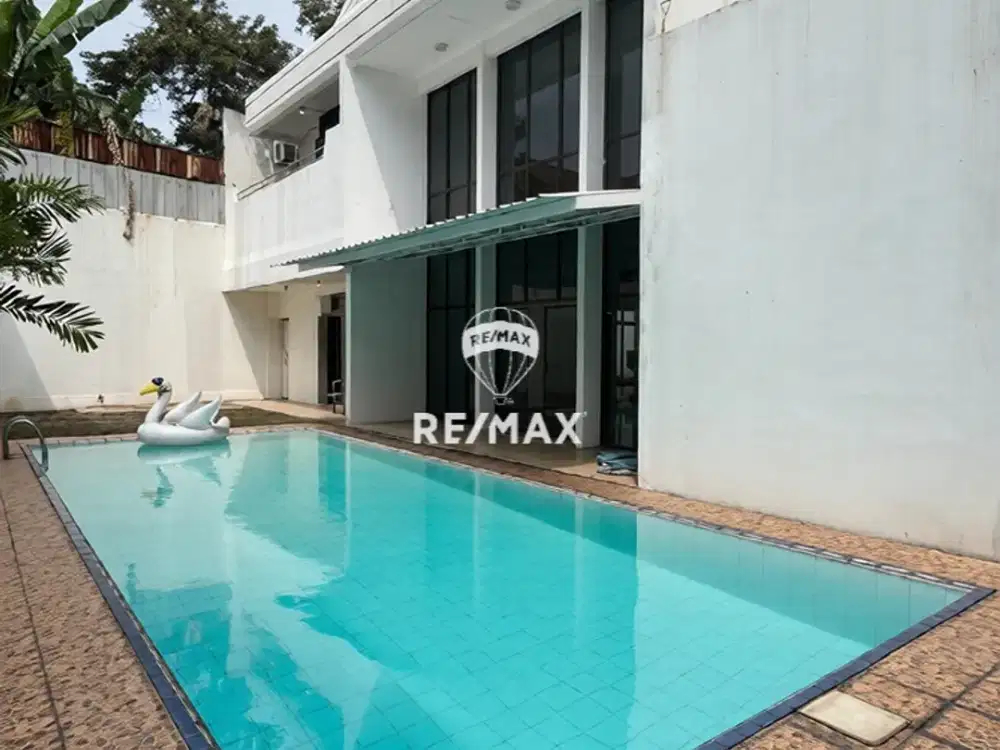 Jual Rumah Di Bangka Dekat Kemang Jakarta Selatan - Bebas Banjir LT 702 m2 (20m x 35.8m)  LB 950 m2
