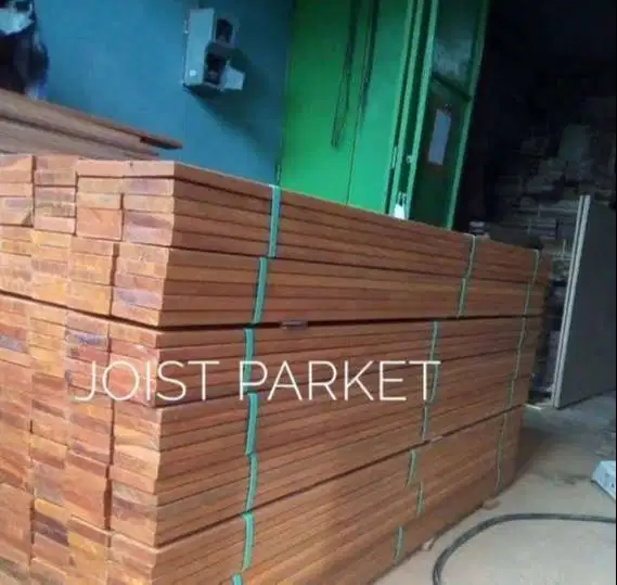 lantai kayu outdoor decking bangkirai