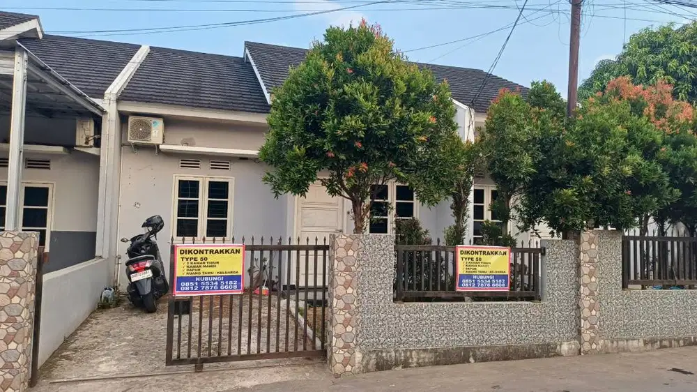 Dikontrakkan Rumah 2KT Lokasi Strategis Angkatan 66