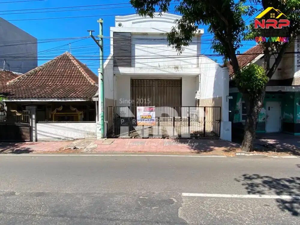 Disewakan Ruko 2 Lantai Siap Huni di Banyuwangi Kota