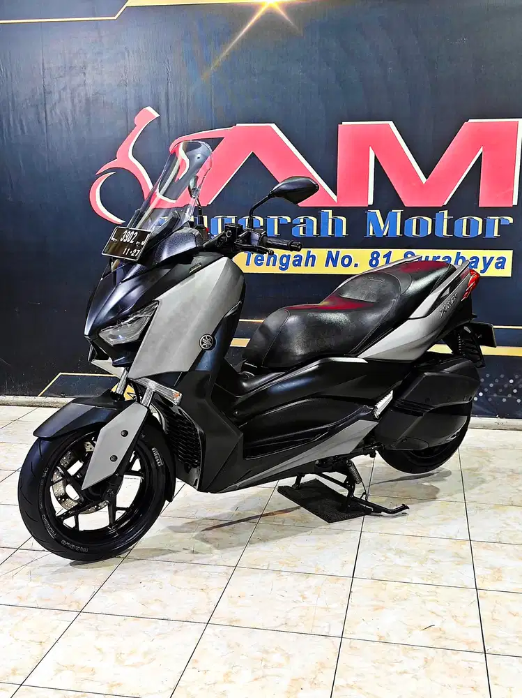 XMAX old 250cc super gahar odo.26rb grey matte. Anugerah motor rungkut