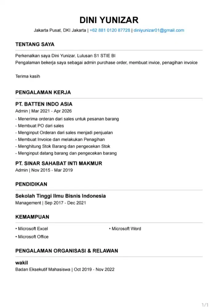 Mencari pekerjaan