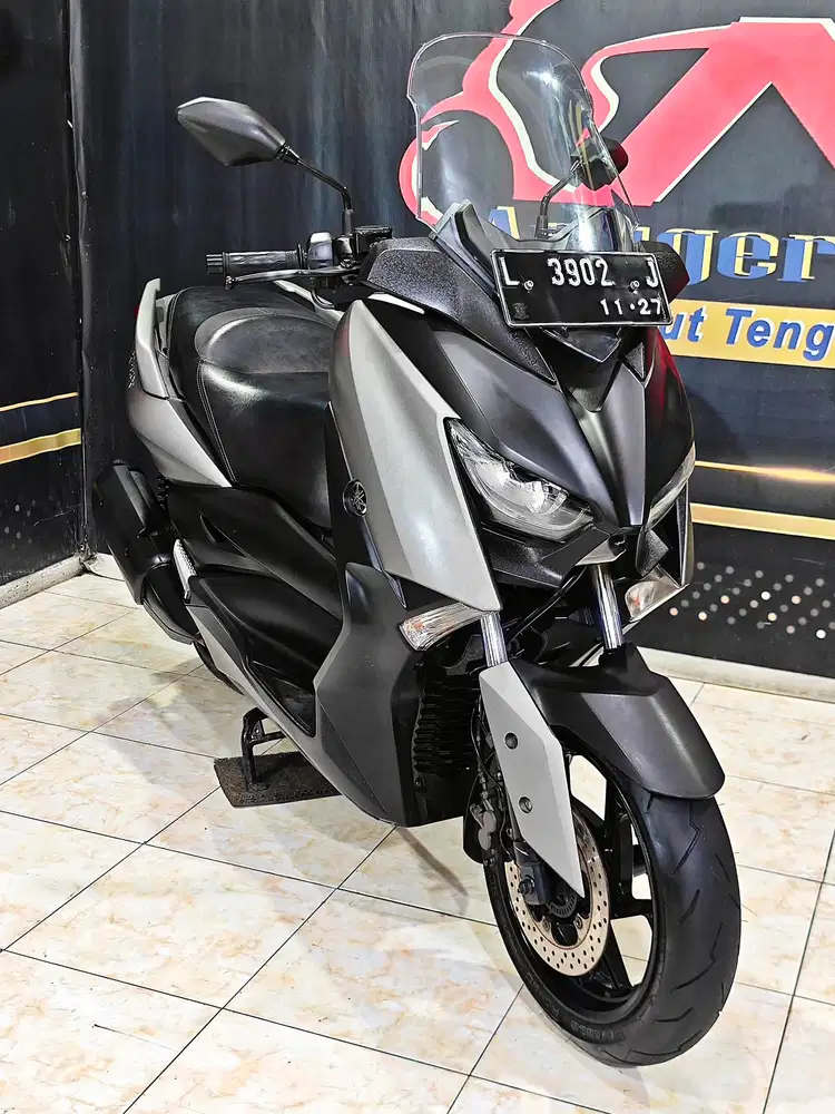XMAX old 250cc super gahar odo.26rb grey matte. Anugerah motor rungkut