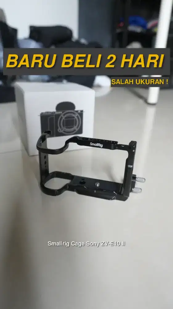 Smallrig Cage Sony ZV-E10 II