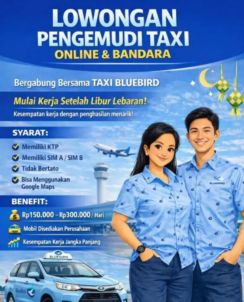 di buruhkan 50 pengemudi