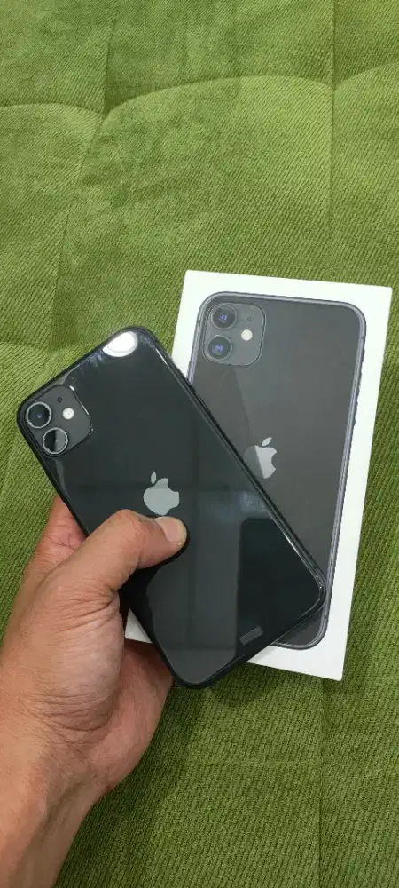 iPhone 11 Black 64gb bh100% pa/a resmi ibox