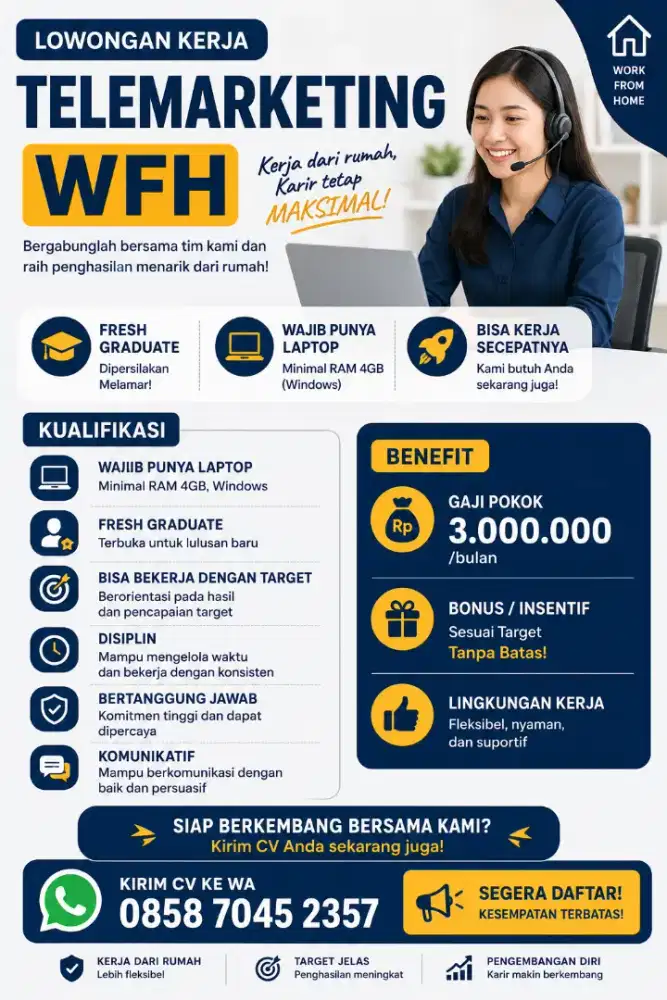 TELEMARKETING WFH
