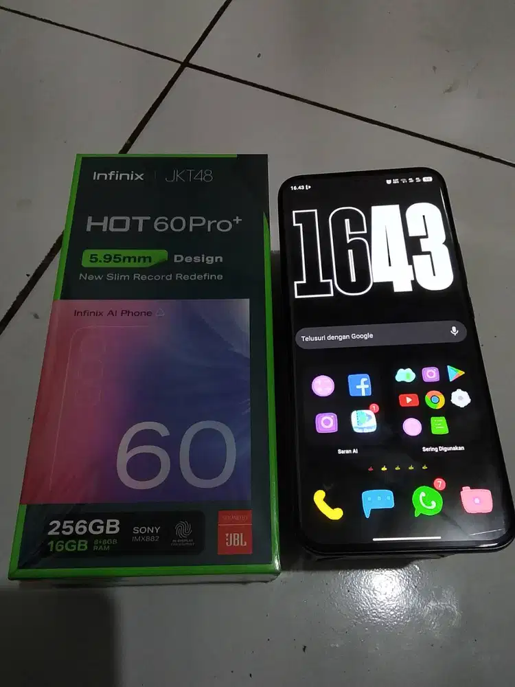 Infinix Hot 60 Pro Plus 8/256 Hitam