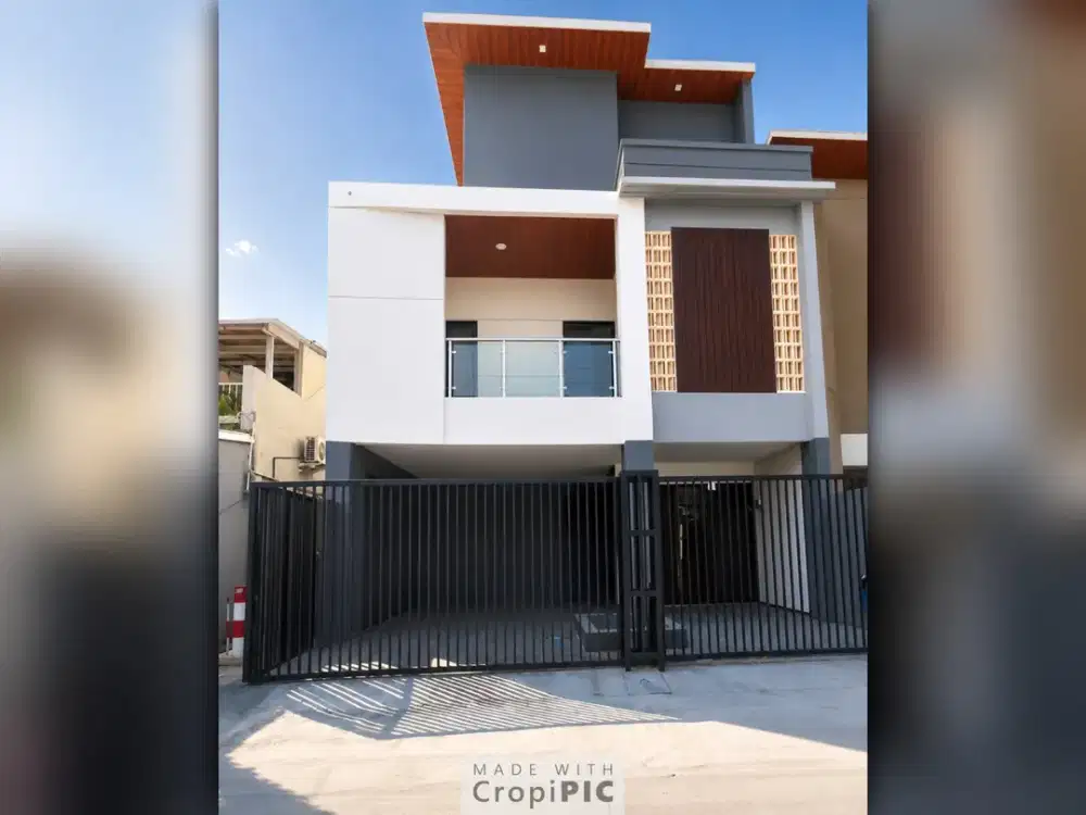 Dijual Rumah Modern Minimalis 3 Lantai Hook di Wisma Asri 1 Bekasi Utara