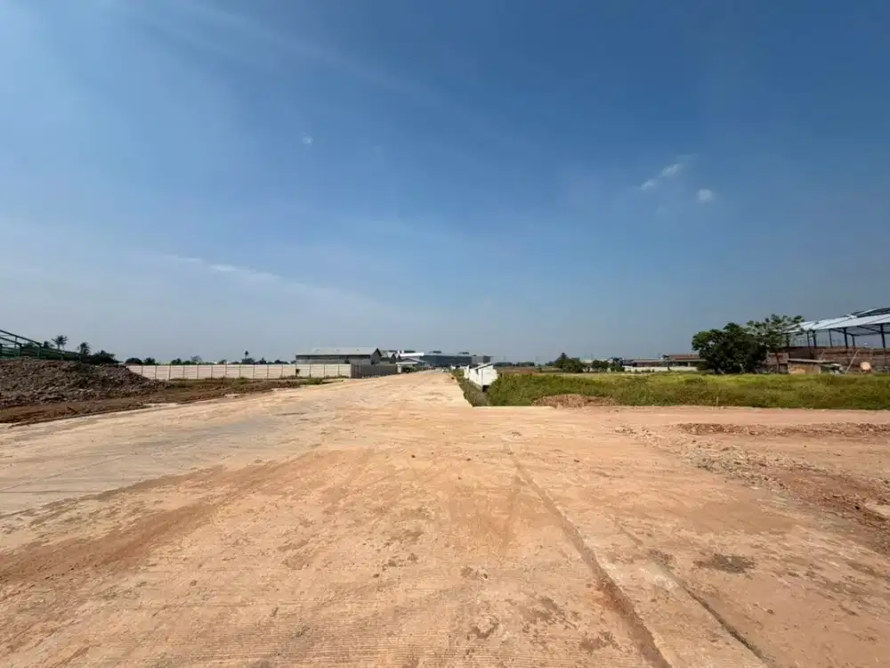 DIJUAL Kavling Pergudangan dalam Kawasan Pergudangan Jati Uwung Tangerang