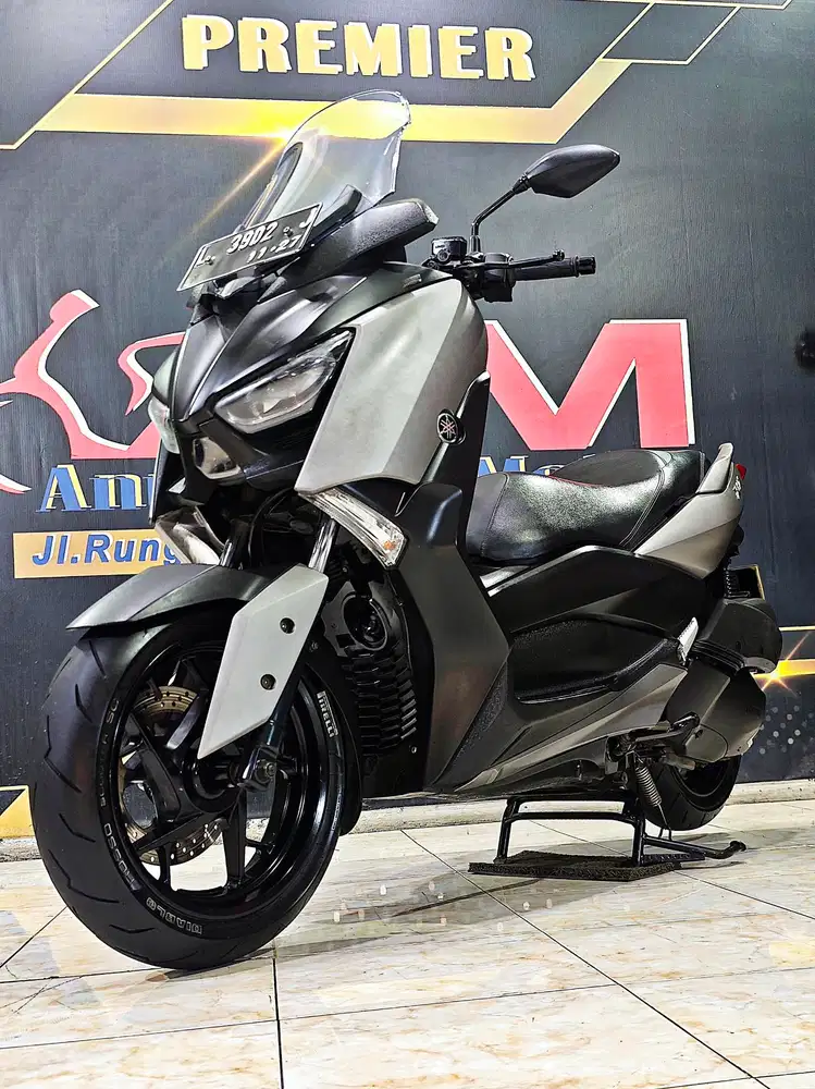 XMAX old 250cc super gahar odo.26rb grey matte. Anugerah motor rungkut