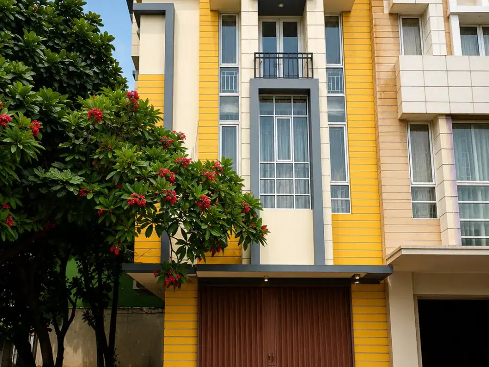 Ruko Hoek 4 Lantai Dijual di City Resort Dekat Mall Taman Palem