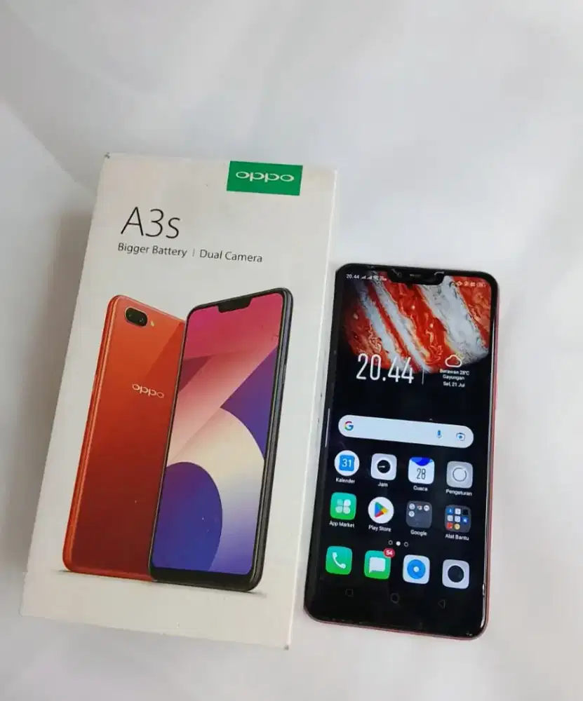 Di jual siapa cepat Oppo A3s ori segel