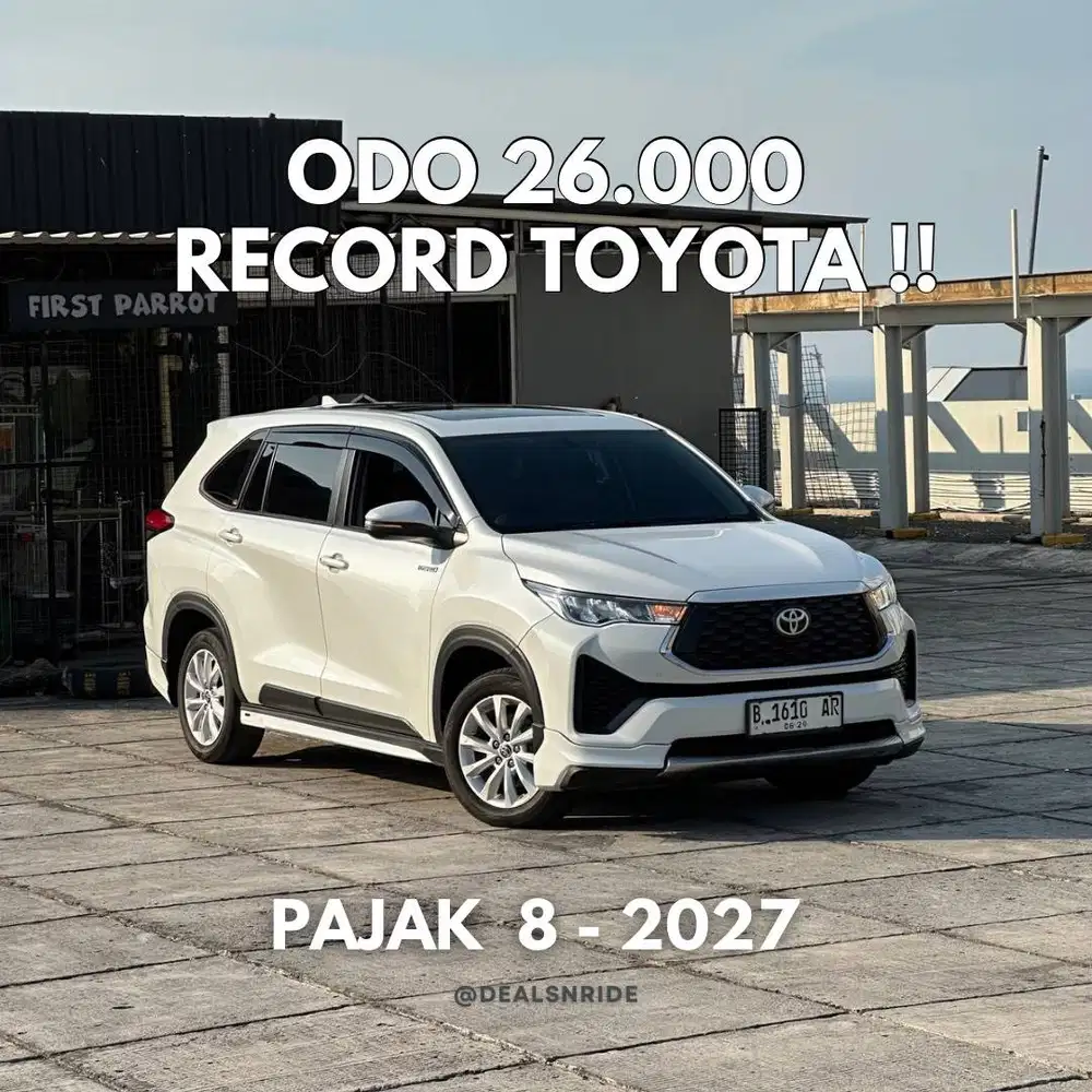 ODO 26.000 ANTIKK !! PAJAK 8/2027 INNOVA ZENIX V HYBRID MODELISTA 2024